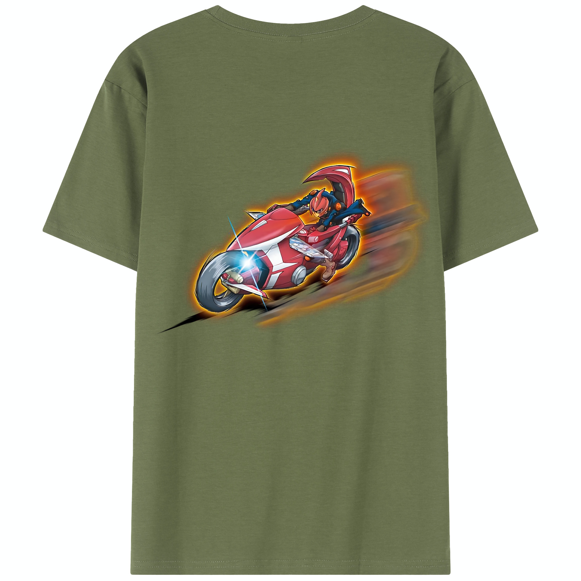 （画像用） 遊☆戯☆王 Yu-Gi-Oh! 綿100％半袖Tシャツ（背面プリント）